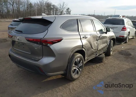 2025 Toyota Highlander Xle from USA, damaged, VIN 5TDKDRBH0SS588616
